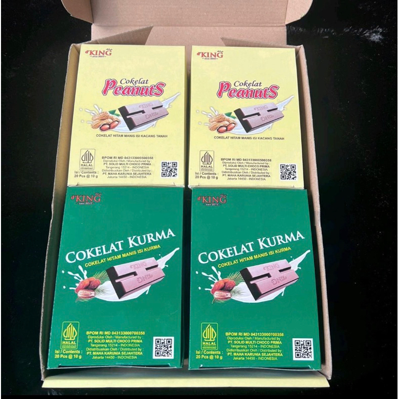 

coklat Mis Peanuts 2 + kurma 2 isi 80 batang
