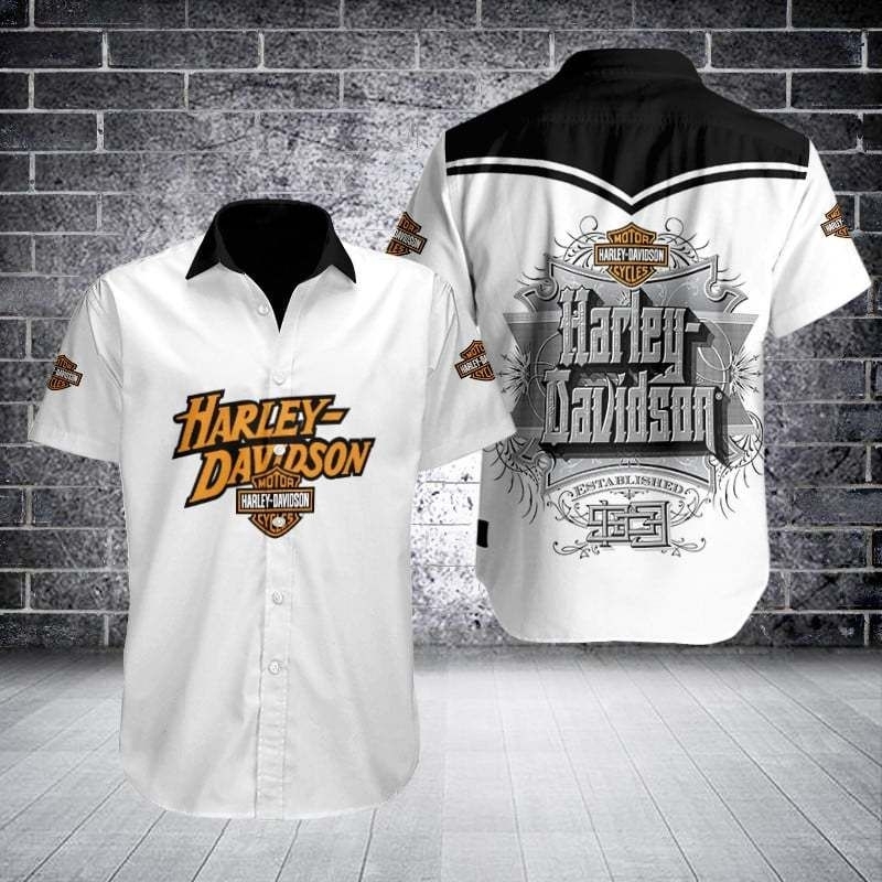 KEMEJA PRIA TERBARU DESIGN BY HARLEY DAVIDSON