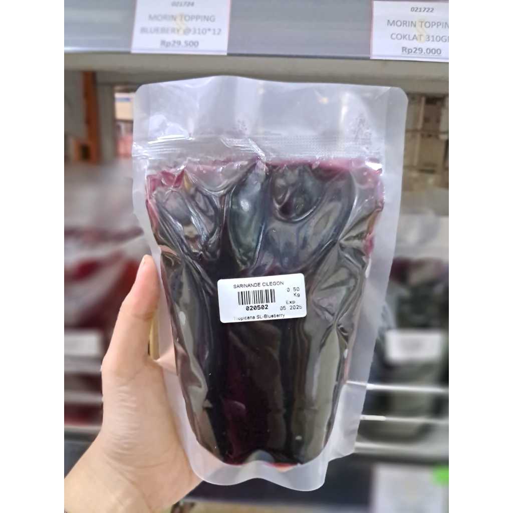 

Mero Tropicana Selai Blueberry & Strawberry 500gr | Selai Blueberry | Selai Strawberry Original