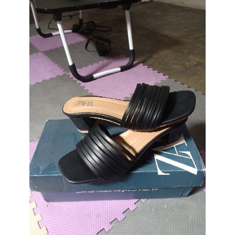 preloved sendal/heels tahu zara