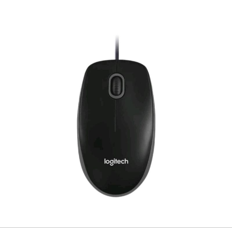 Logitech B100 optical USB mouse mouse kabel komputer