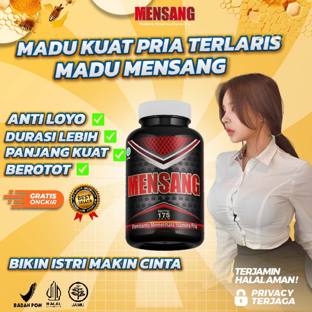 【PRIVASI AMAN】MADU KUAT TAHAN LAMA MADU PENAMBAH STAMINA PRIA BPOM & HALAL