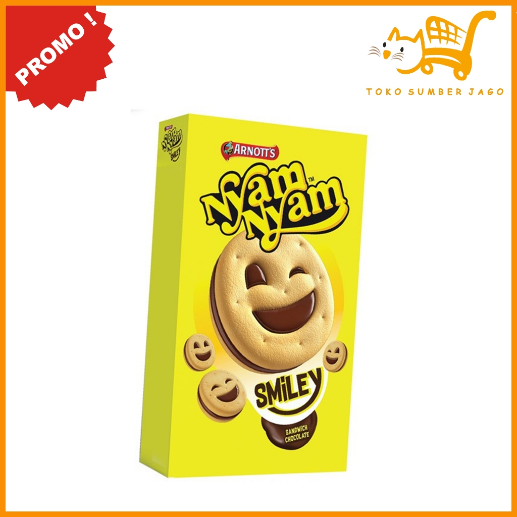 

Nyam Nyam Smiley Chocolate 45gr