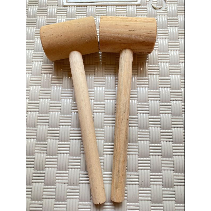 Palu Ecoprint 40 mm / palu kayu / palu Ecoprint besar