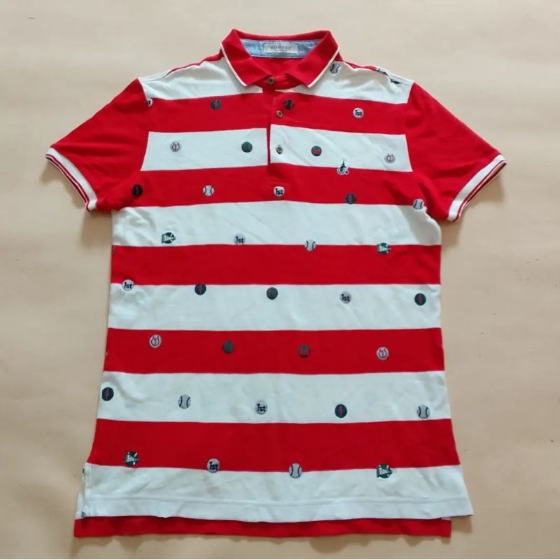 Kaos polo Bean Pole Sample sz L slim