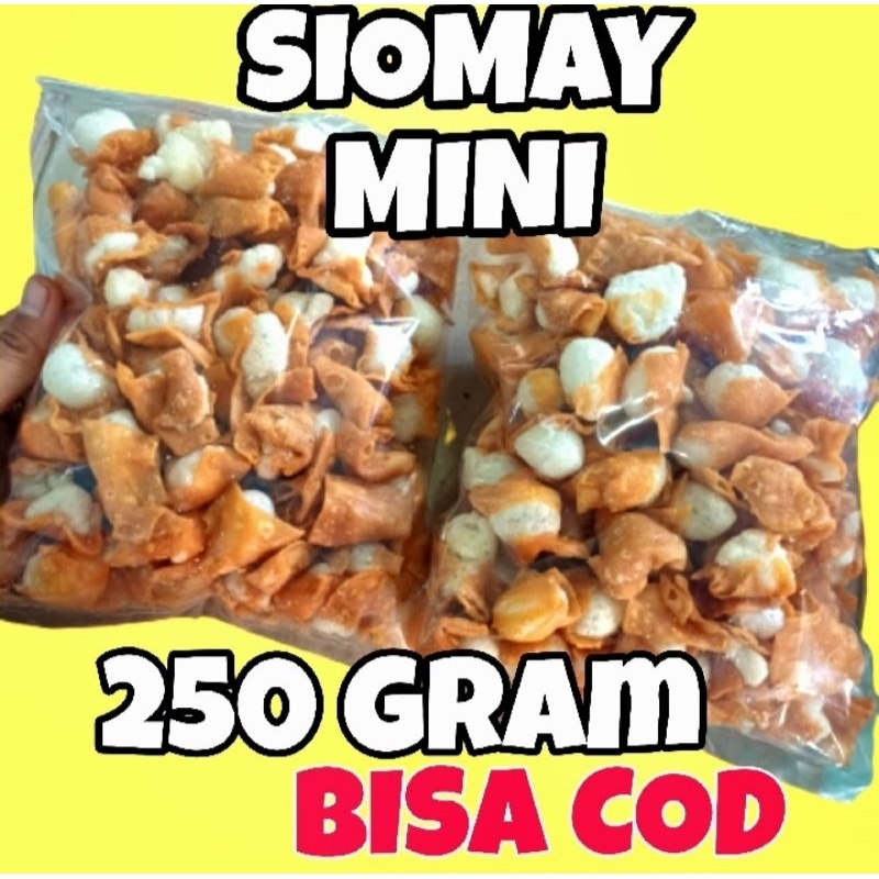 

SIOMAY MINI 250 GRAM (BISA COD)