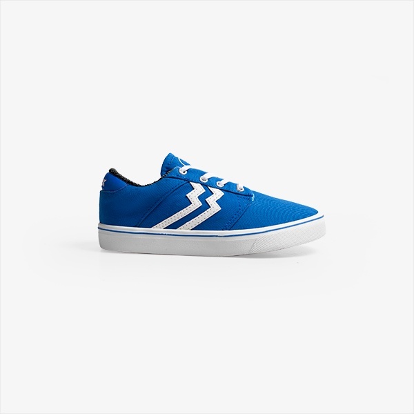 Geoff Max - Gavin Kids Cobalt White | Shoes Vulcanized | Sepatu | Sneakers | Sepatu Anak