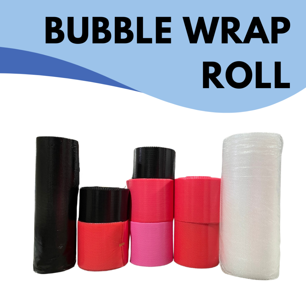 

Bubble Wrap Tebal 30 cm x 50 meter (Putih, Hitam, Merah, Pink)