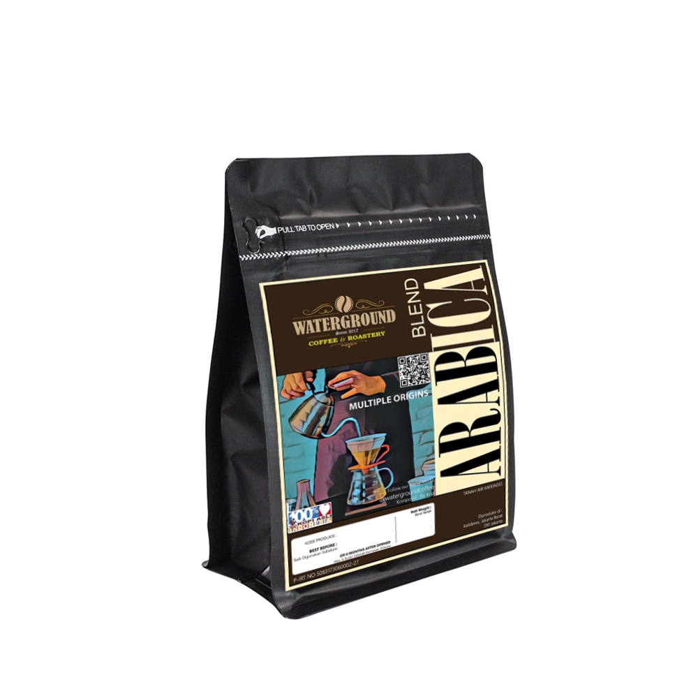 

Waterground Coffee | Arabica Blend of Best Indonesian Coffee 500gr