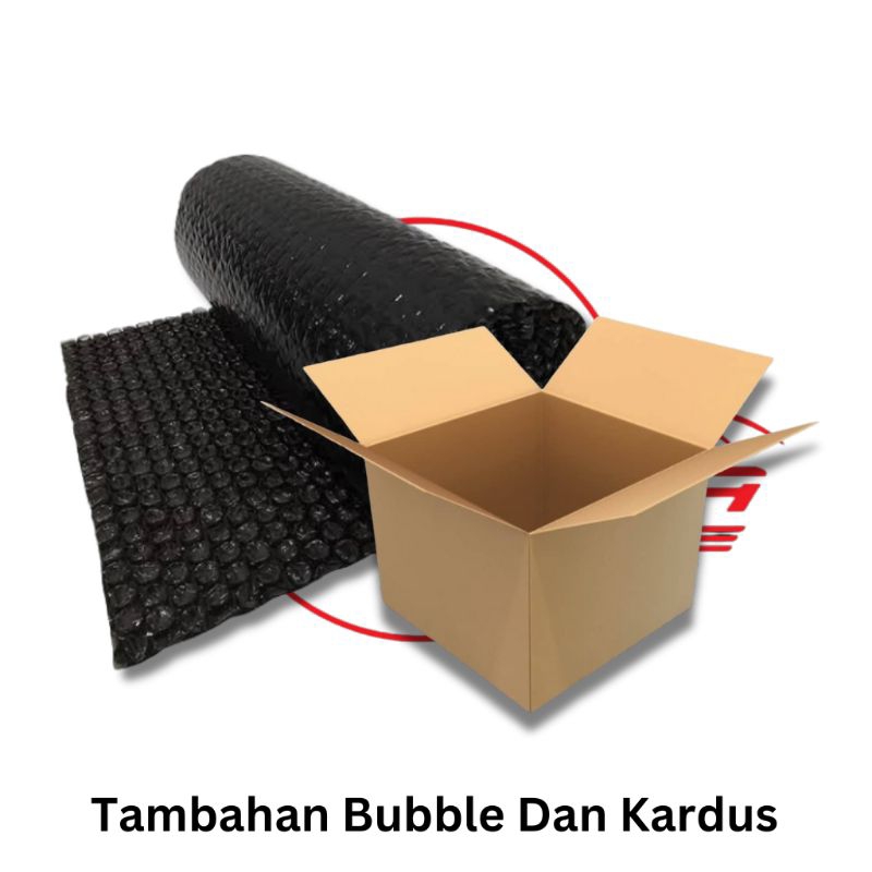 

Tambahan Bubble Wrap & Kardus