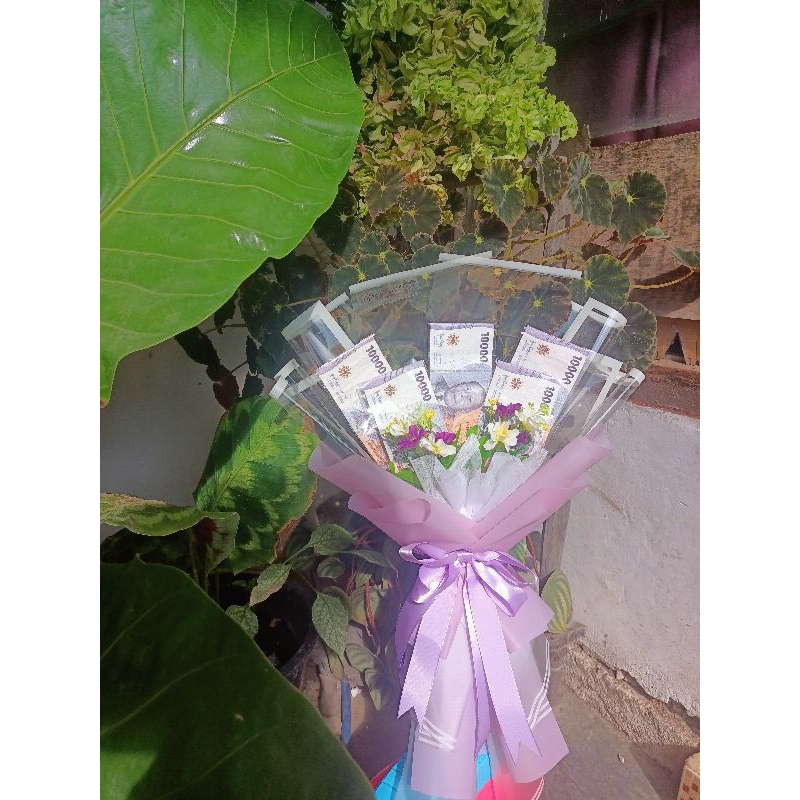 buket uang kosongan 5 lembar