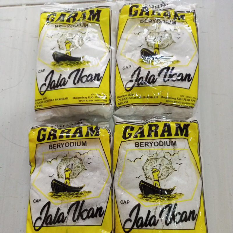 

garam beryodium cap jala ikan UK 400gr