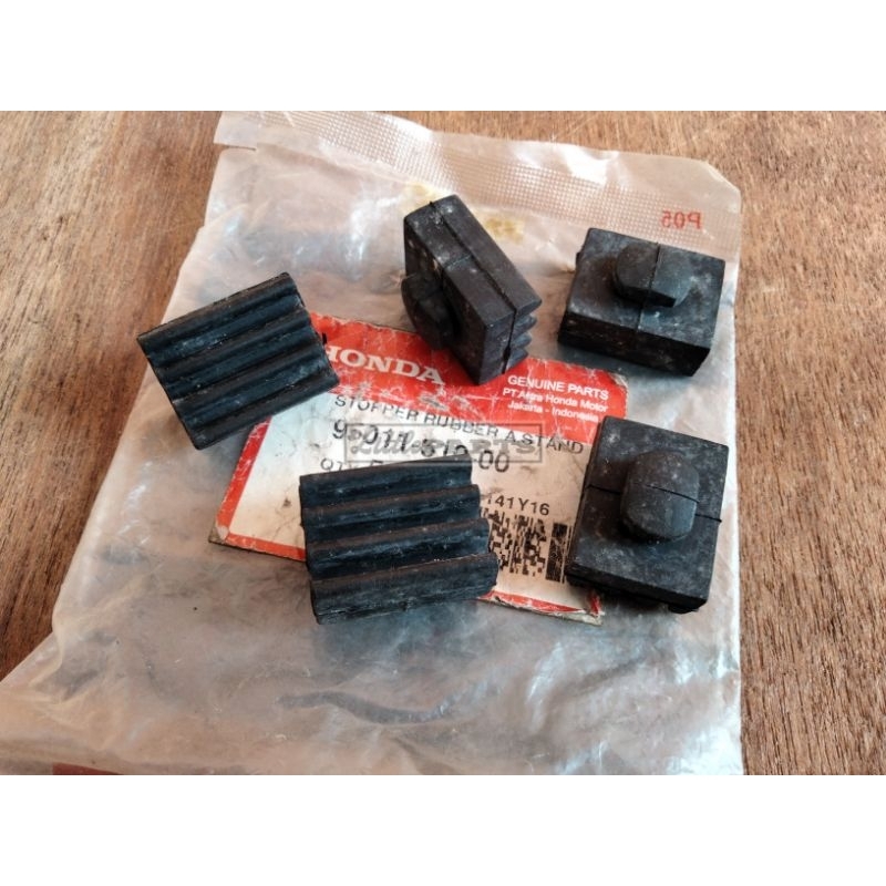 Karet standar 2 dua tengah knalpot honda c70 c700 astrea 800 star prima beat vario scoopy spacy ori 