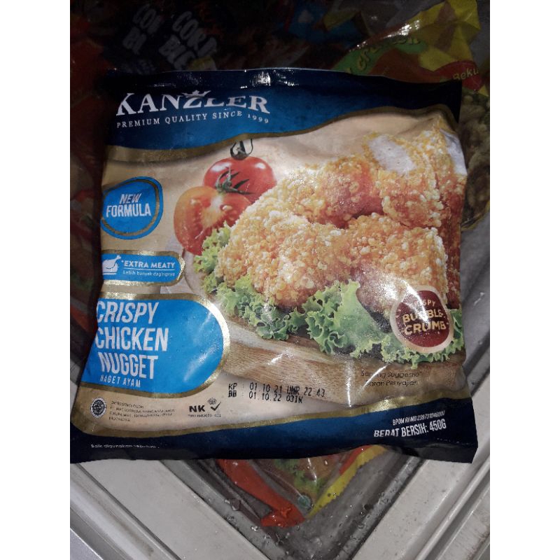 

nugget crispy kanzler 450 gram