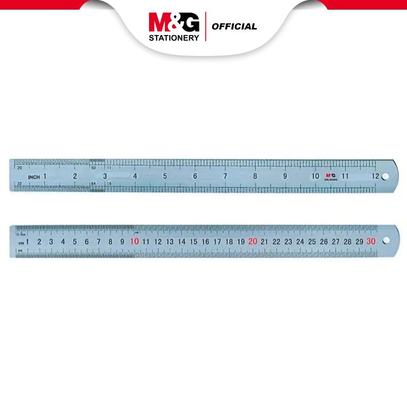 

M&G Penggaris Besi Aluminium Alloy Ruler 20 & 30 CM