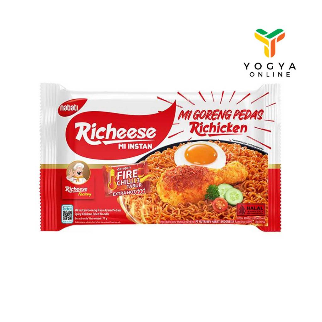 

Richeese Mie Goreng Richicken Lv3 77 Gram