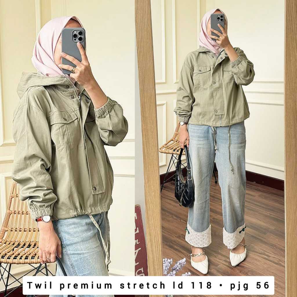 Jacket twill premium