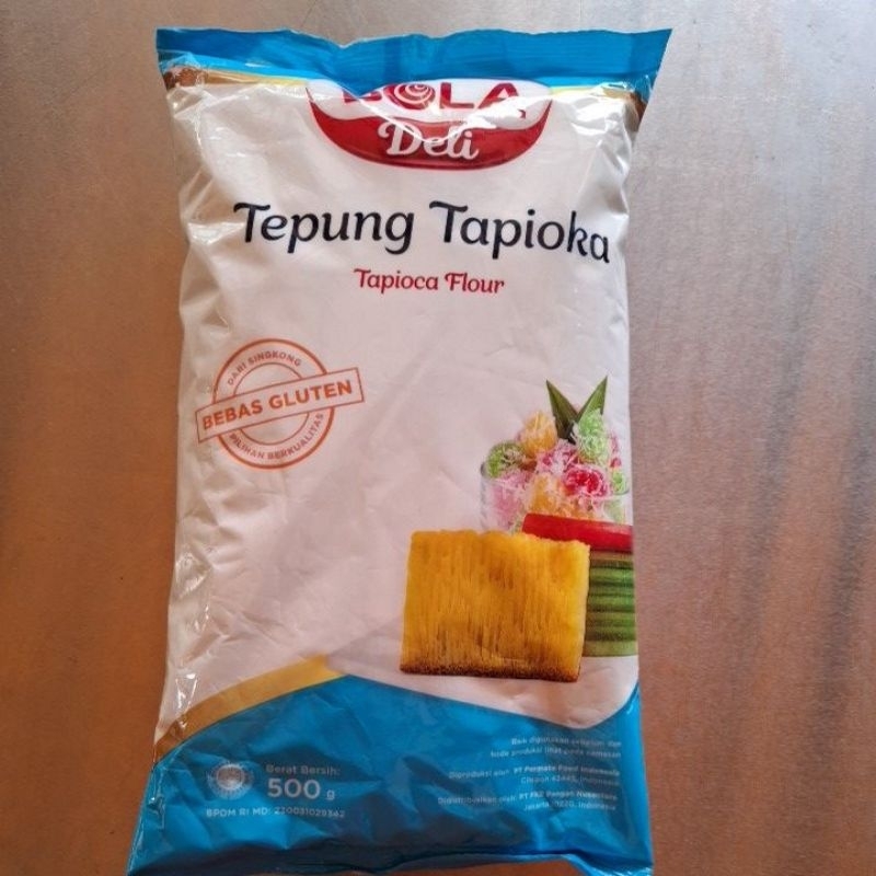 

tepung tapioka merk bola 500 gr