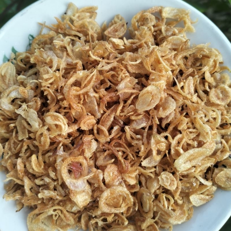 

BAWANG GORENG/BRAMBANG GORENG PREMIUM 100GRAM (TANPA CAMPURAN)