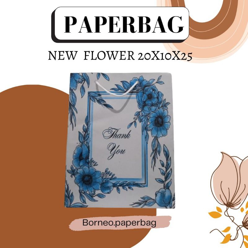 

PAPERBAG NEW FLOWER 20x25