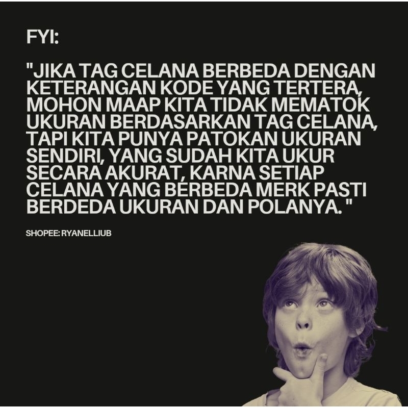 Celana Panjang Preloved Denim Size 33-34 Berkualitas