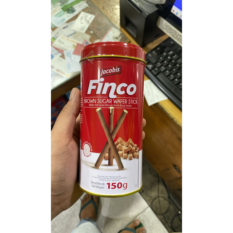 

FINCO BROWN SUGAR WAFER STICK 150gr