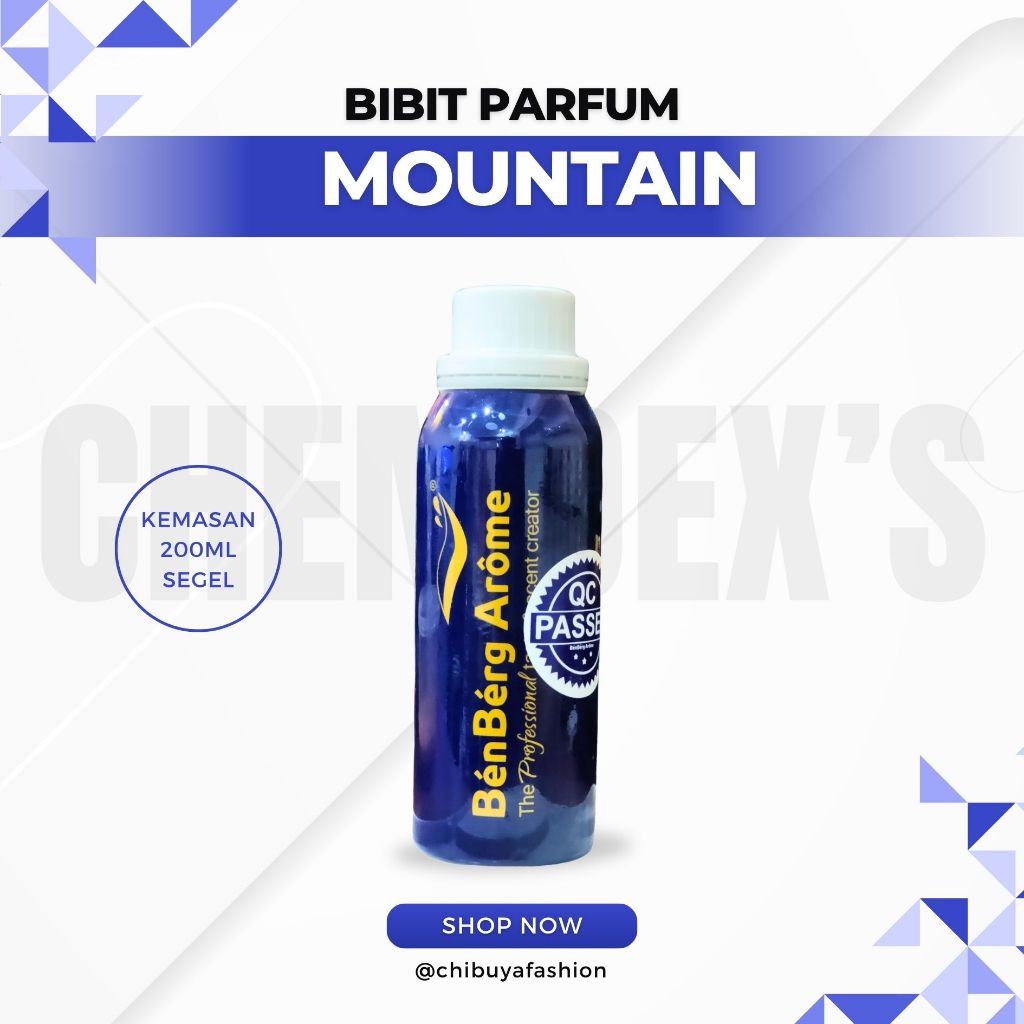 BIBIT PARFUM MURNI// MOUNTAINS - GAHARU 3363// BENBERG AROME// 200ML SEGEL || parfum gaharu