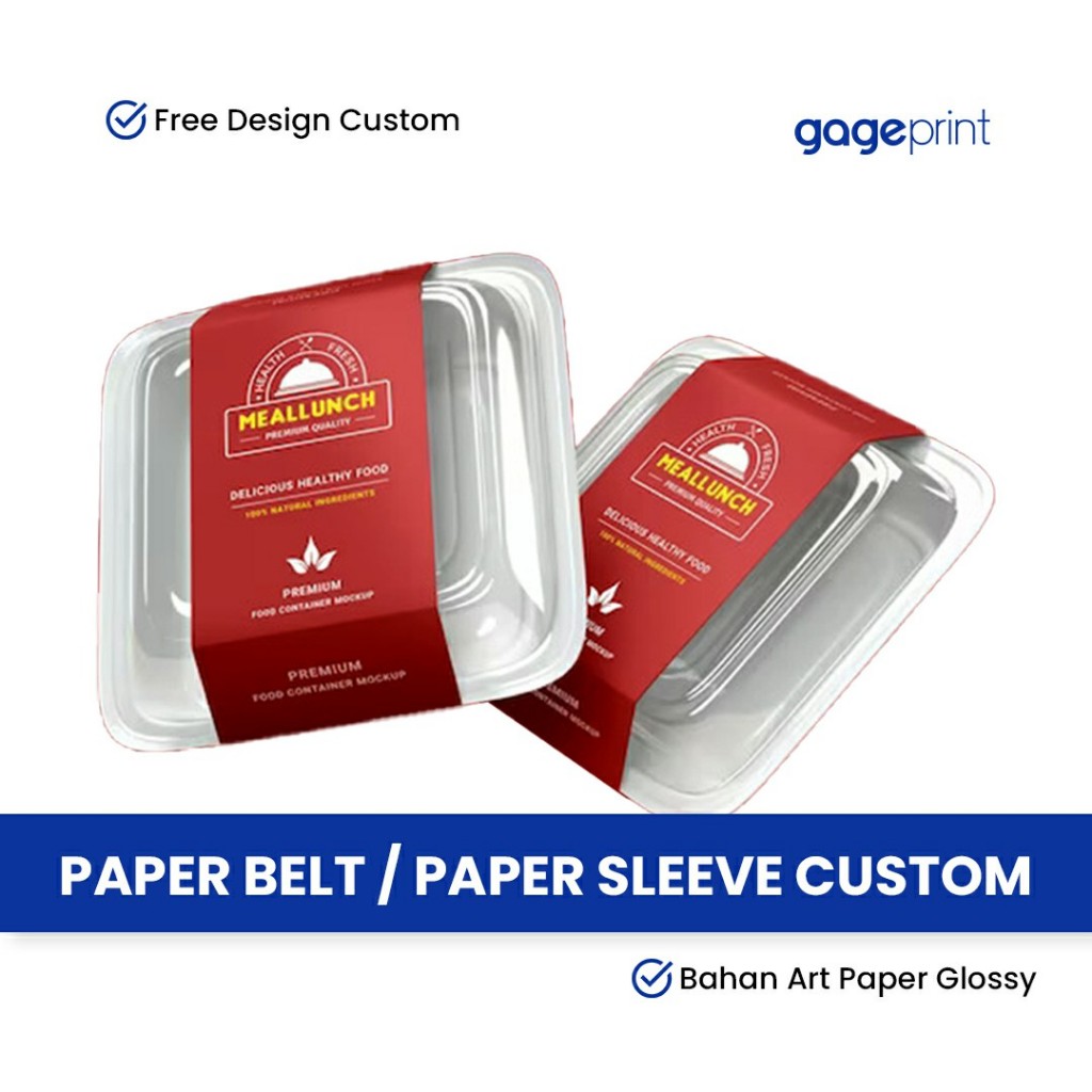 

Paper Belt / Paper Sleeve / Label Segel Box / Roller Hijab - FREE DESAIN