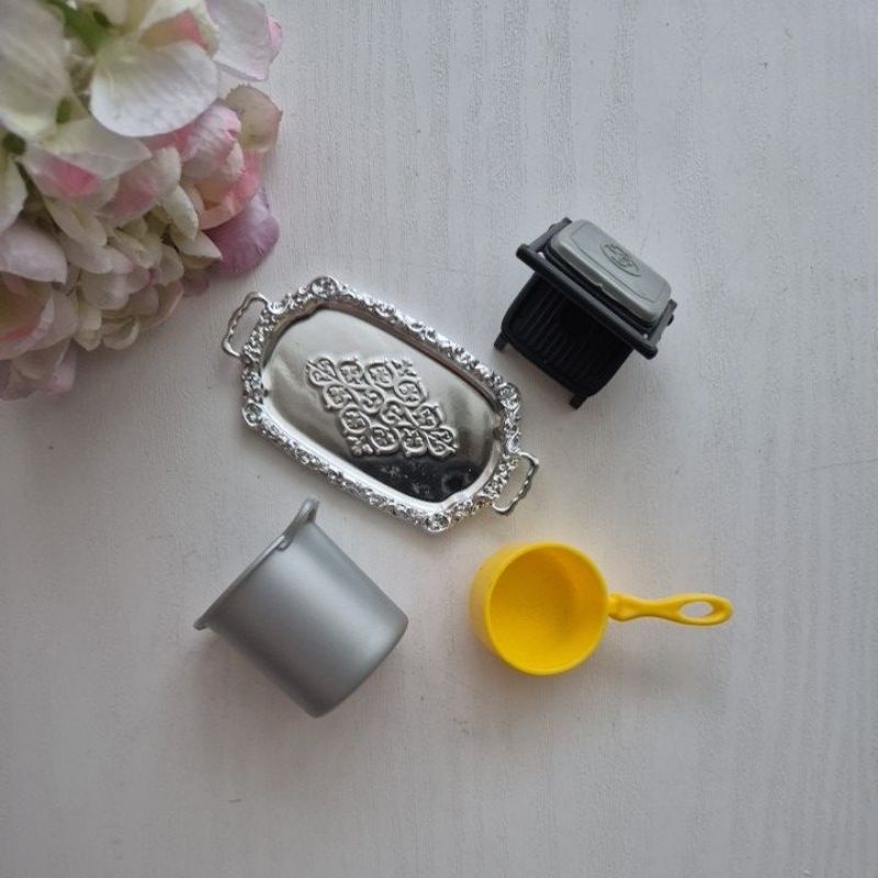 Miniature Dapur / Kitchen / Dining Room  Barbie Mattel