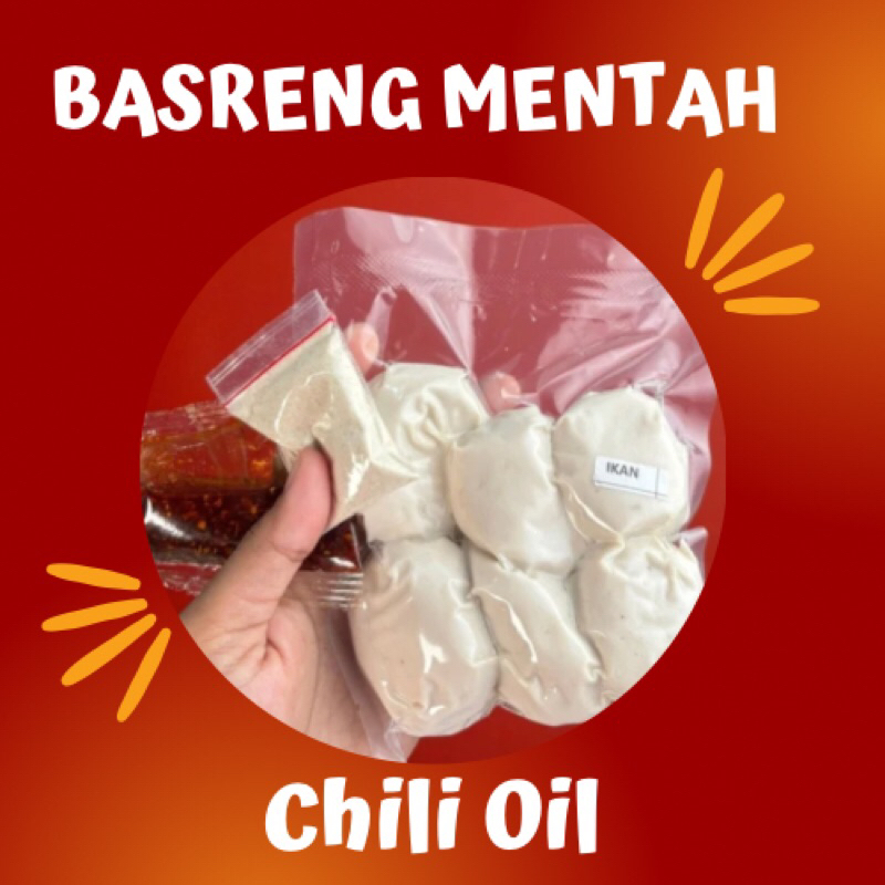 

BASRENG MENTAH BUMBU CHILI OIL 10 PCS / BASRENG VIRAL BANDUNG