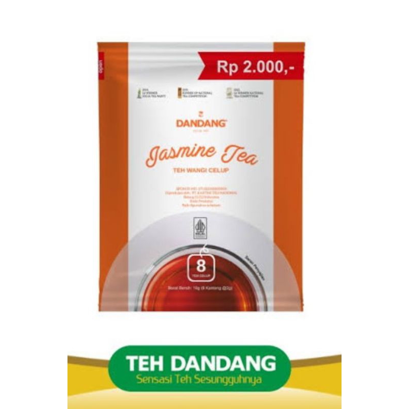 

TEH DANDANG JASMINE CELUP SACHET ECERAN 1 PCS