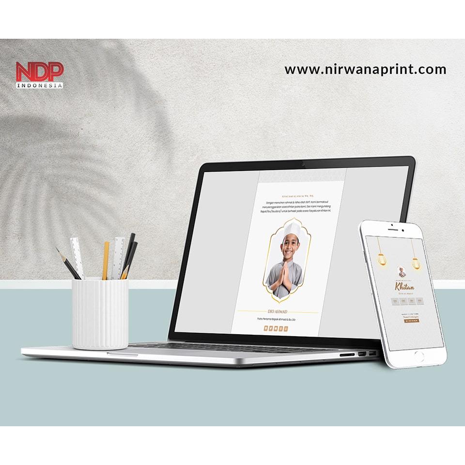Undangan Digital Website Tema Khitan