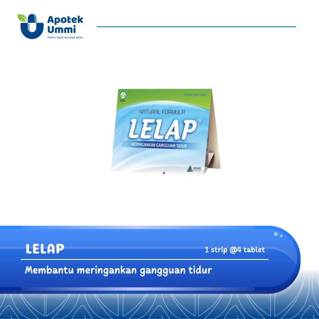 Lelap kaplet obat meringankan gangguan tidur
