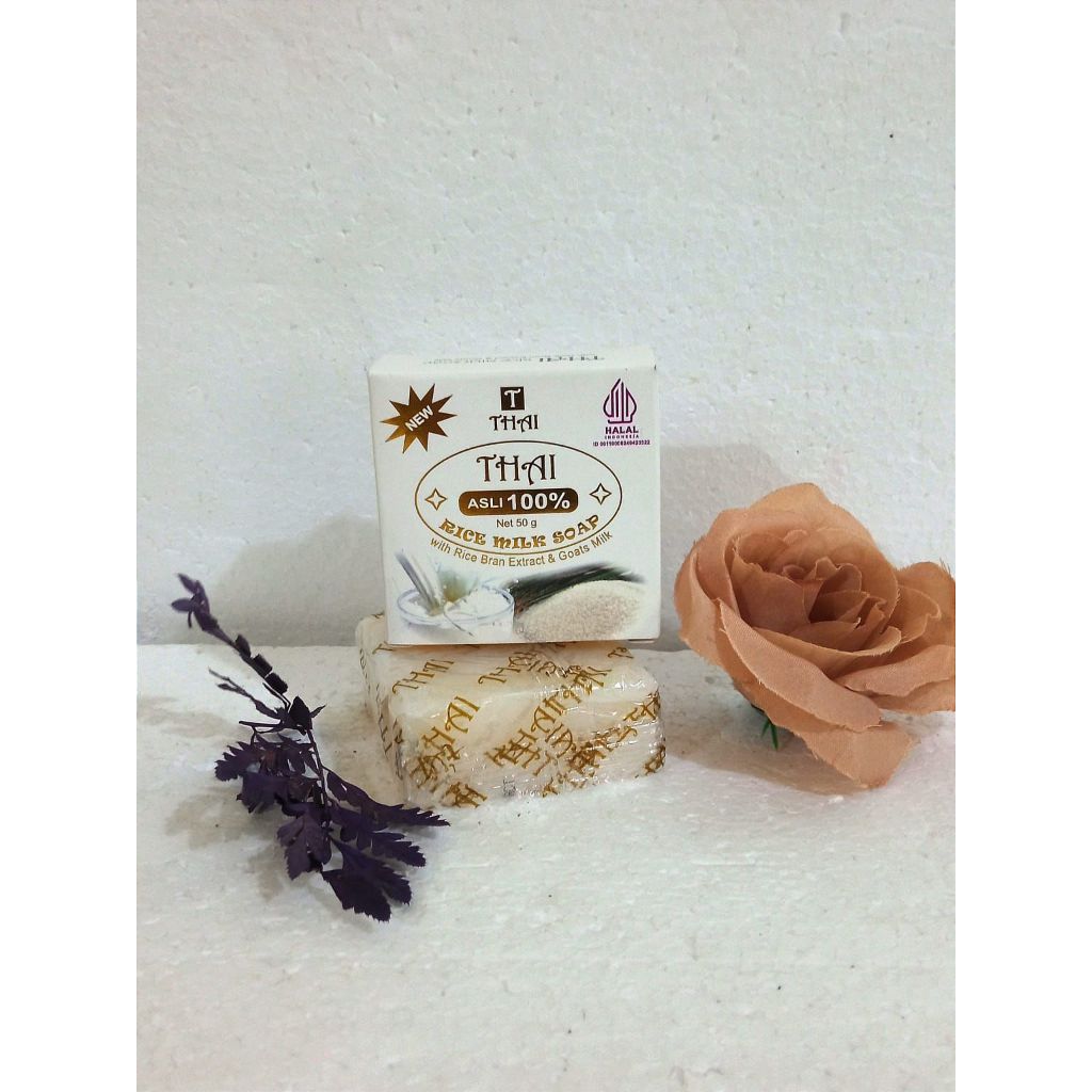 Sabun Beras 50gr THAILAND RICE MILK SOAP