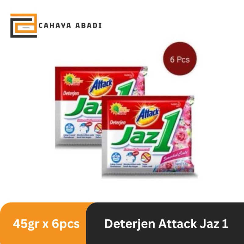Deterjen Attack Jaz 1 / Attack Jaz One - Renceng