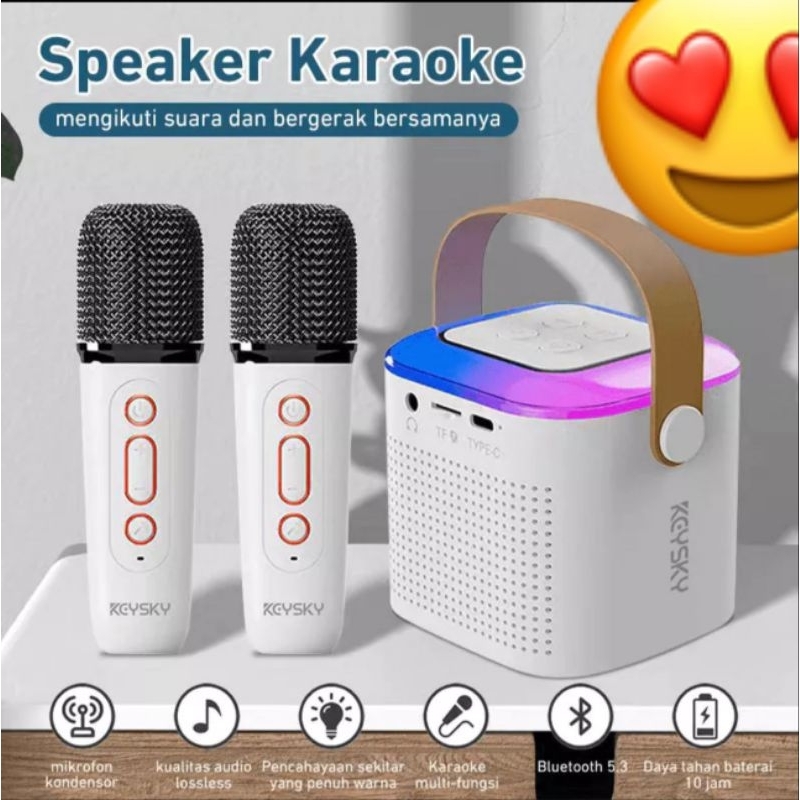 SPEAKER BLUETOOTH + MIKROFON Y1 / SPEAKER BLUETOOTH DAN MIKROFON