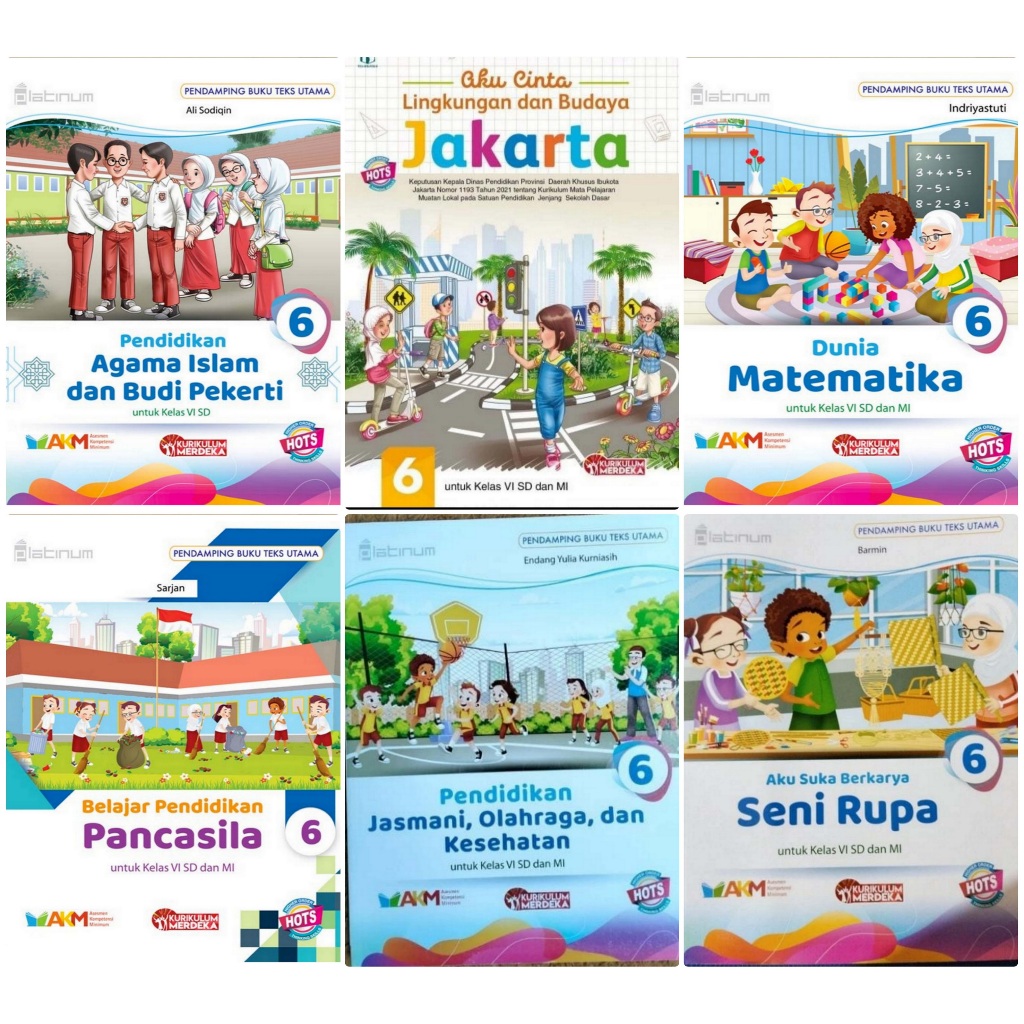 

BUKU PAKET KELAS 6 SD PENERBIT TIGA SERANGKAI KURIKULUM MERDEKA