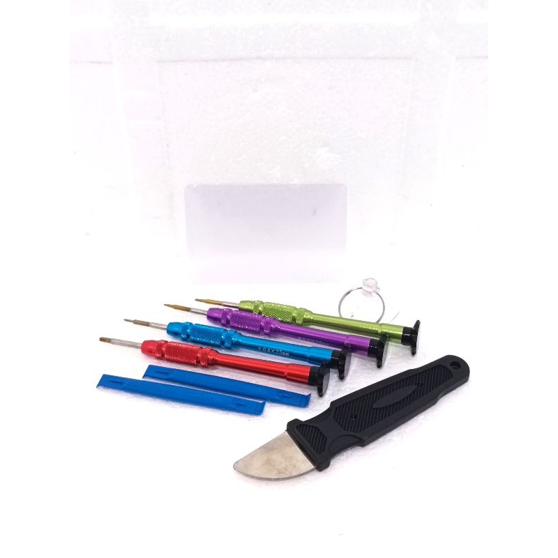 OBENG SET HP / TOOL SET HP IPHONE ANDROID UNIVERSAL 9 IN 1