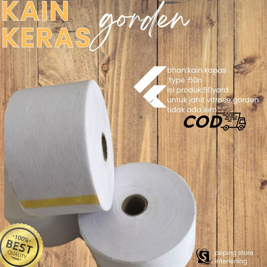 POTONGAN KAIN KAPAS 50 N UNTUK POLA BORDIR DAN GORDEN/KAIN KAPAS UNTUK DALEMAN GORDEN