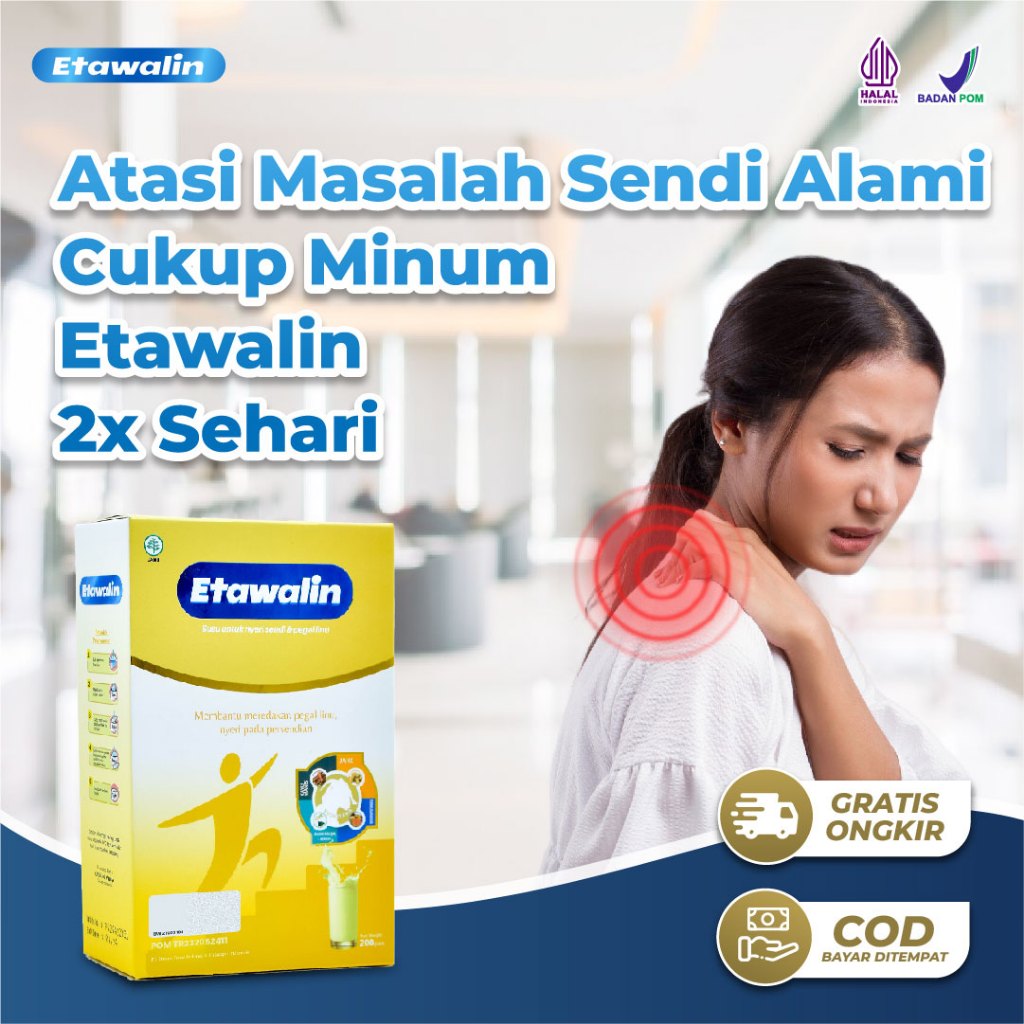 

Etawalin Susu Kambing Etawa Untuk Nyeri Tulang Sendi 1 Box Kolelsi PRODUK DISKON 50%