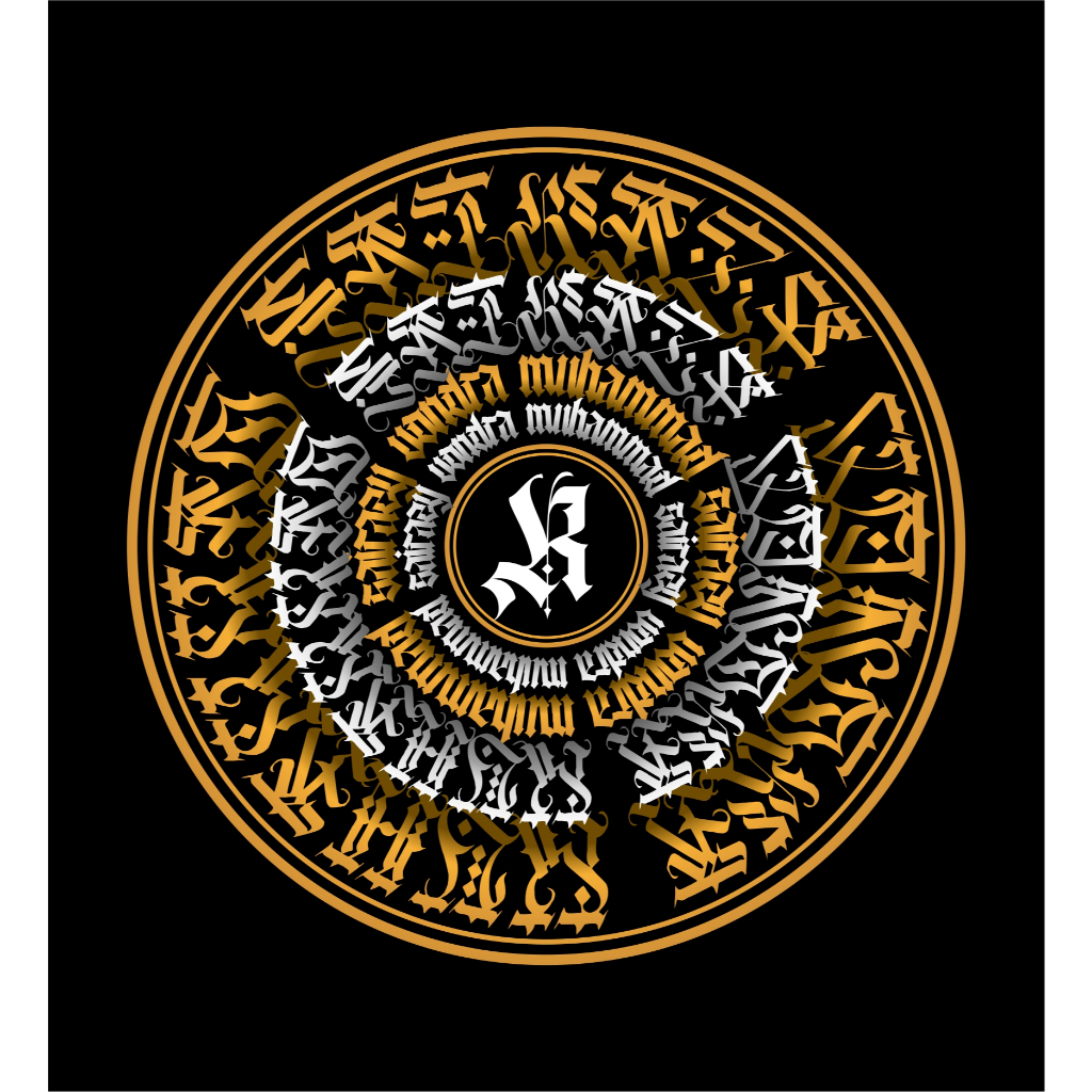 KAOS DESAIN CALIGRAFFITI CUSTOM | DESAIN CUSTOM | KAOS GRAFFITI | KAOS CUSTOM SENDIRI