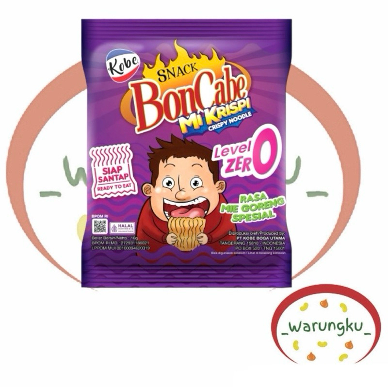 

MI KRISPI 16gr LEVEL ZERO LV 0 LV 2 SNACK BONCABE KOBE