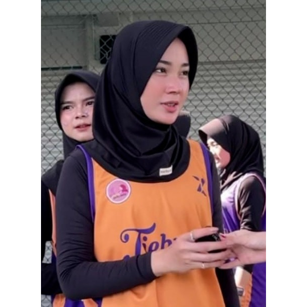 KERUDUNG INSTAN ANAK SEKOLAH BAHAN SPANDEX HIJAB BERGO SPORT SD/SMP/SMA