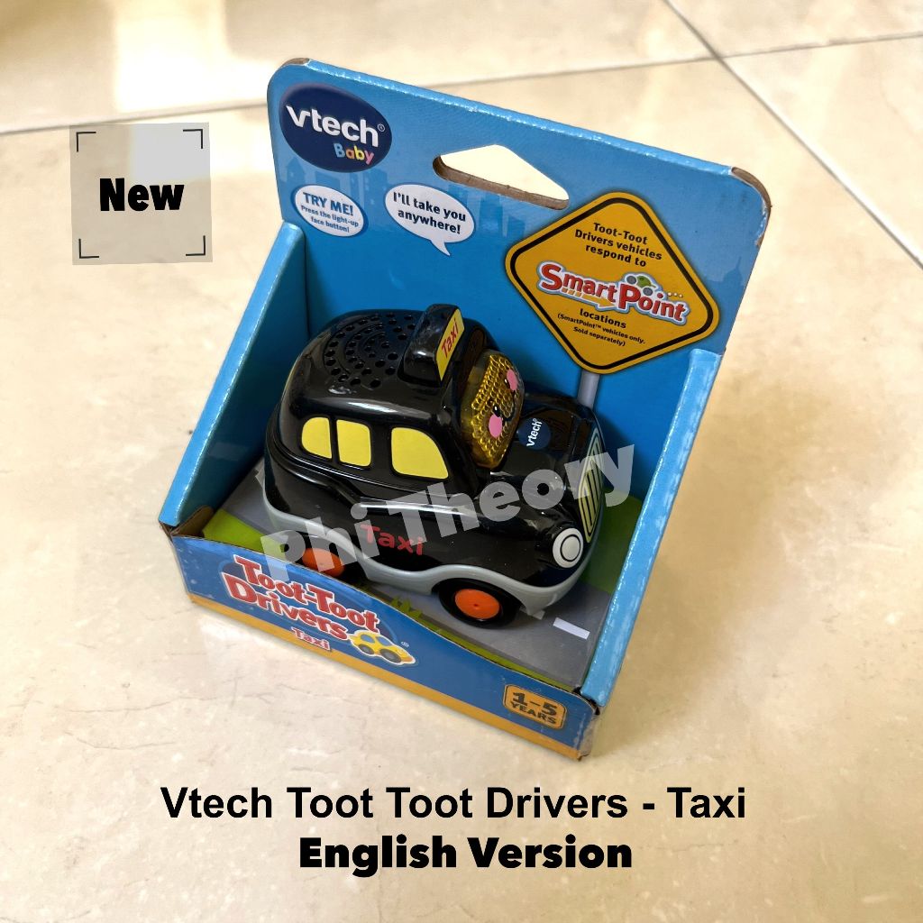Vtech Toot Toot Drivers - Taxi (English) / Mainan Mobil Elektrik