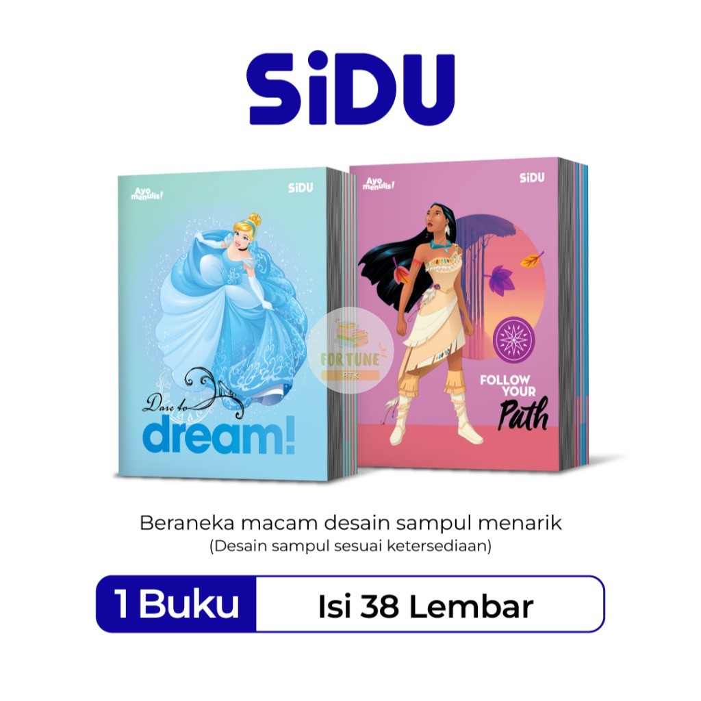 

Buku Tulis Sidu 38 Lembar 1 Pak Isi 10 Buku