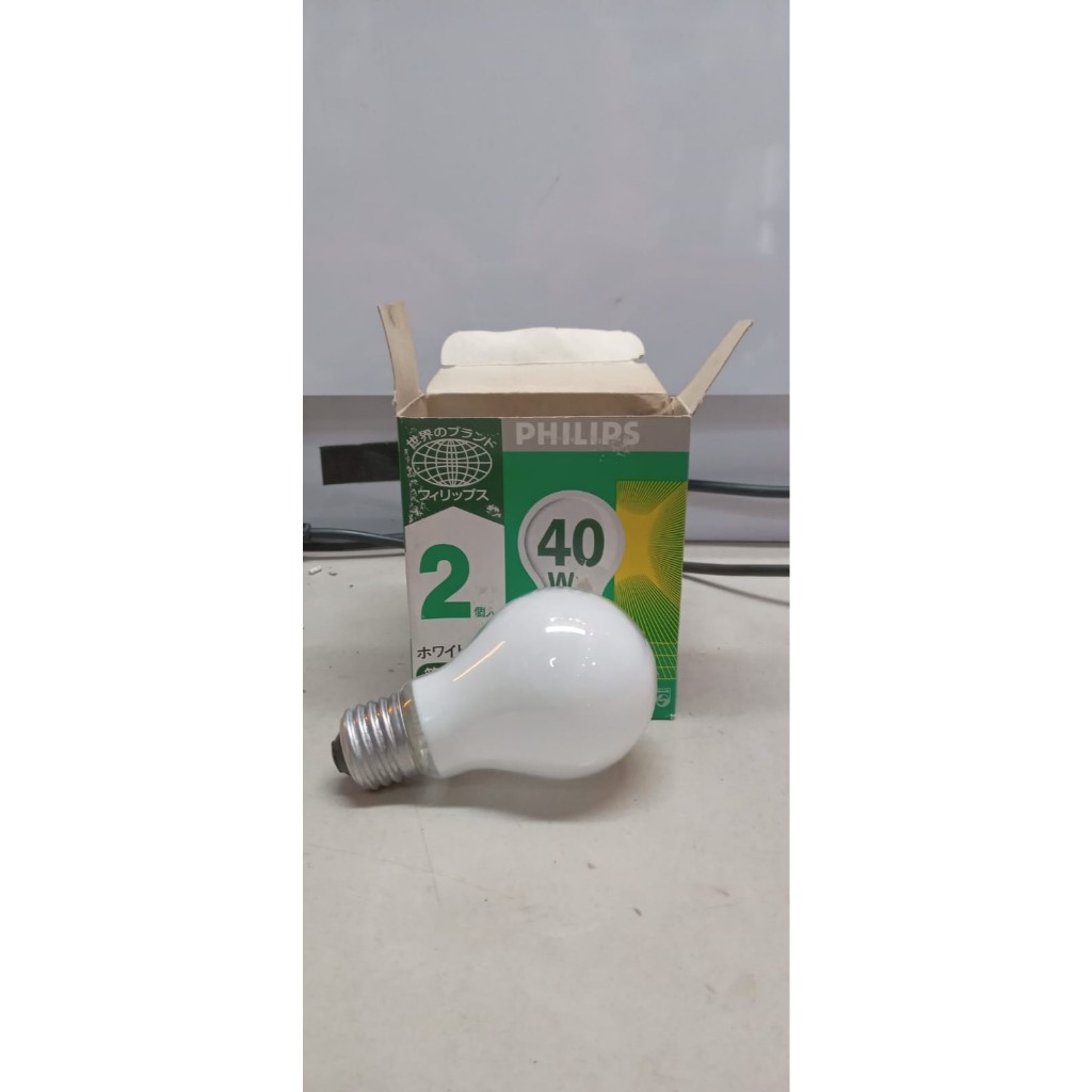 lampu pijar Philips 40w 40watt bolam pijar/bolam kuning lampu pijar softone philips 40w