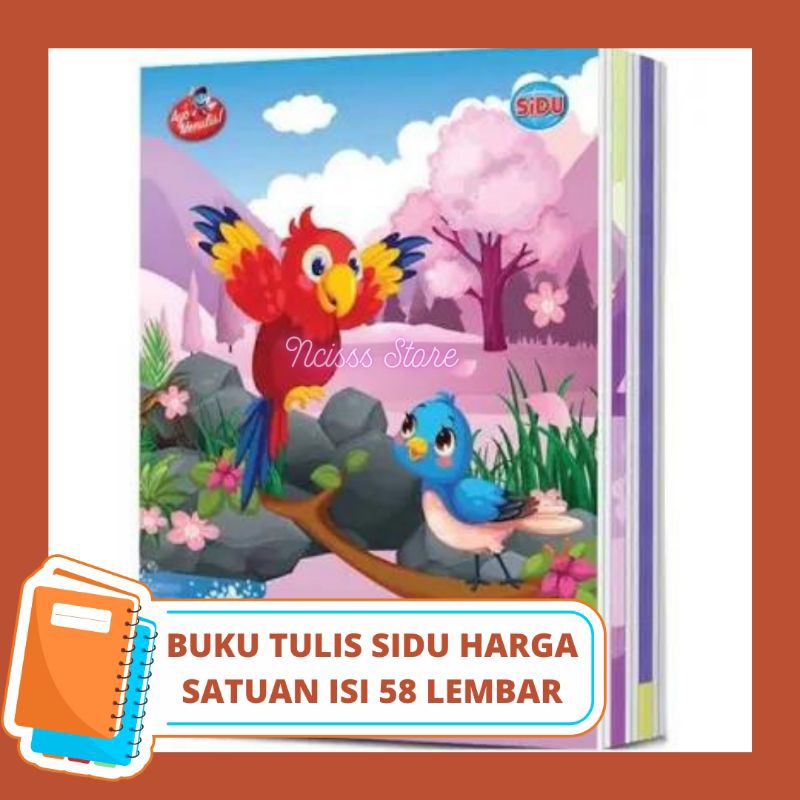 

Buku Tulis Sidu 58 Lembar Satuan