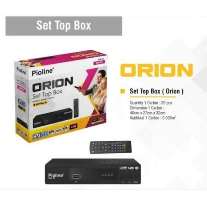 Set Top Box TV Digital PIOLINE