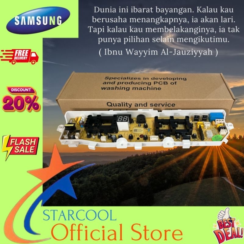 WA70H4200 / WA75H4200 / WA80H4200 / WA85H4200 / WA90H4200, Modul pcb mesin cuci Top Loading