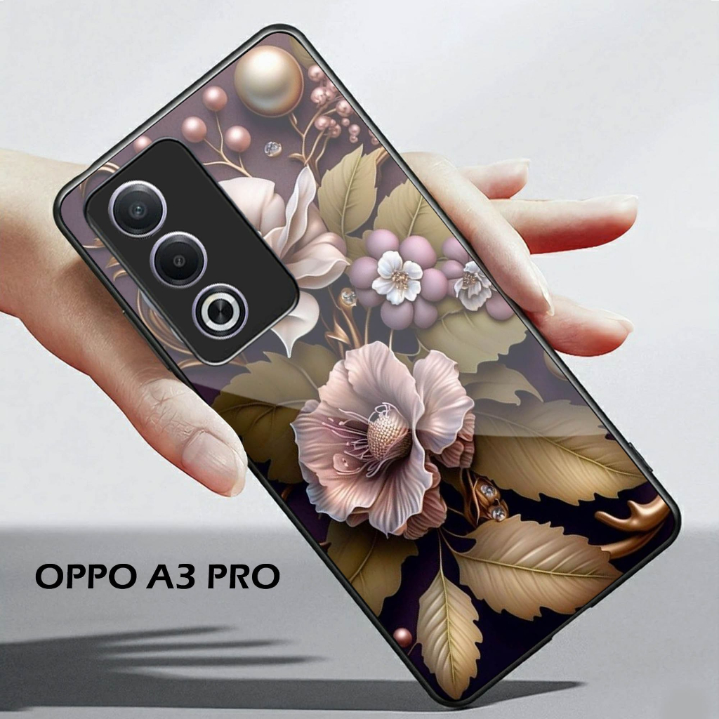 Softcase Kaca OPPO A3 PRO - casing handphone - OPPO A3 PRO [S169]